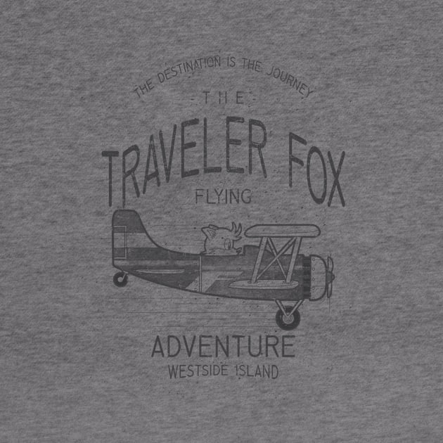 The traveler fox by Cromanart